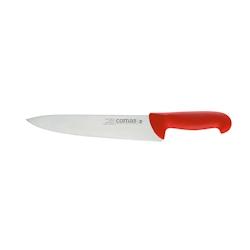 Comas couteau de cuisine 200 mm - modèle Carbon - rouge inox - stainless steel_0