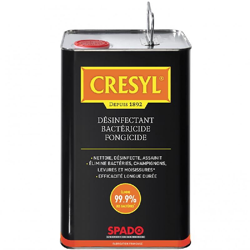 Désinfectant liquide SPADO crésyl - 5 L - Nettoyage et désinfection des surfaces et espaces extérieurs_0