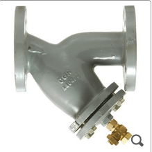 Filtre à tamis à bride en fonte avec purge - DN50 à DN400 - Maille inox 1 à 2 mm - P.0199_0
