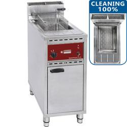 Friteuse gaz, 1 cuve 16 litres , sur meuble - FSM-16G/C_0