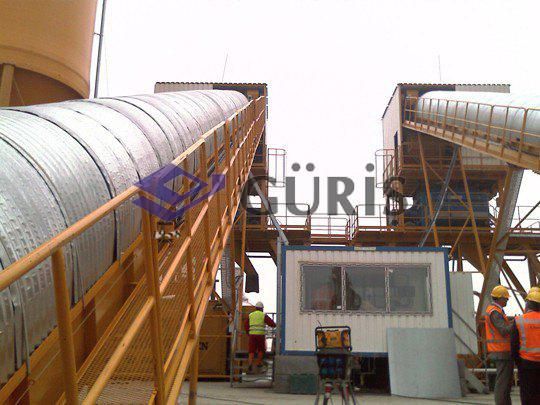 GSP 240 CT Centrale à béton fixe - Guris - 240 m3/h - TWIN SHAFT - Capacité de mélangeur 6.0 m3_1