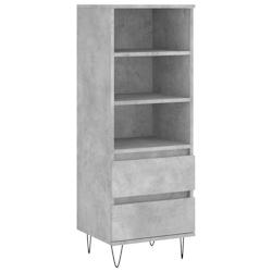 Helloshop26 - Buffet bahut commode armoire meuble de rangement organisateur cuisine salle de séjour salon haut 40 x 36 x 110 cm bois 02_0034435 - 300_0