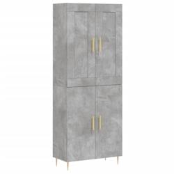 Helloshop26 - Buffet bahut commode armoire meuble de rangement organisateur cuisine salle de séjour salon haut 69,5 x 34 x 180 cm 02_0034497 - 300021_0
