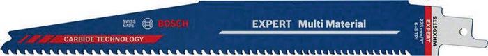 Lame de scie sabre Expert Multimaterial - 225 mm - TPI 6-8 - Tige en S - Lot de 10 - Bosch_0
