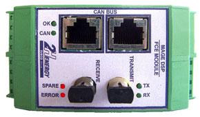 Module FCE - Communication fibre optique - Extension bus CAN jusqu'à 1000m - Isolement galvanique renforcé_0