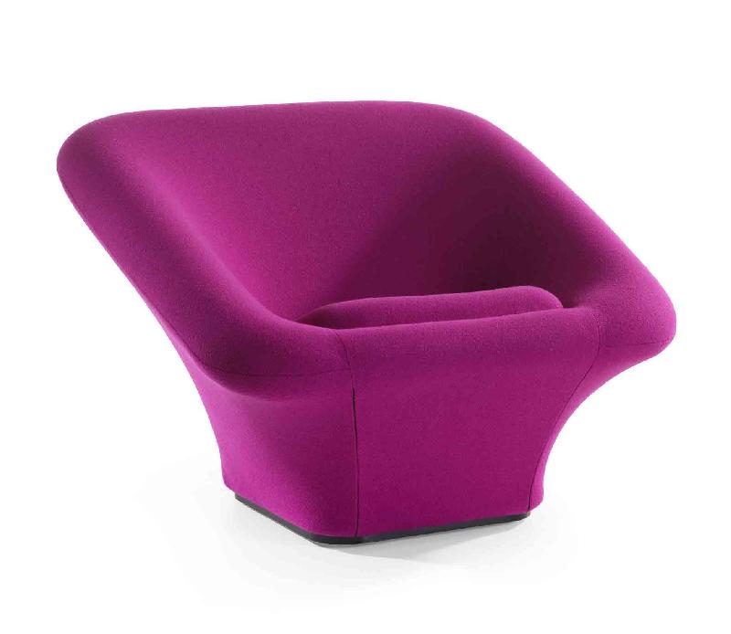 NEST / FAUTEUIL PIERRE PAULIN TISSU FUCHSIA_0