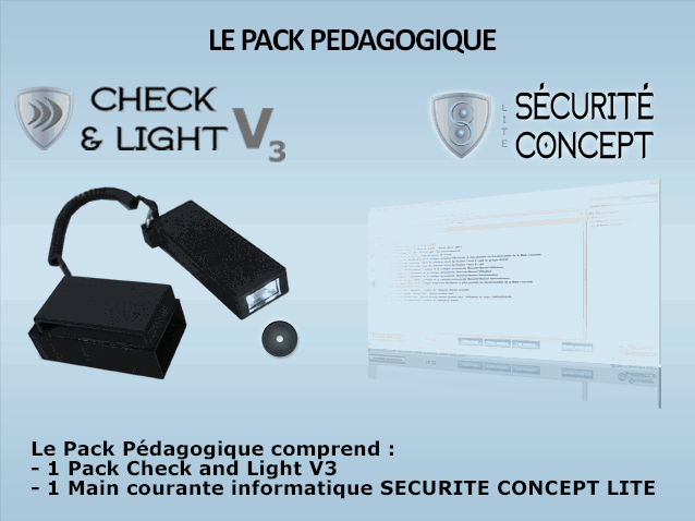 Pack pédagogique - Main courante informatisée et contrôleur de rondes pour centres de formation ou petits sites_0