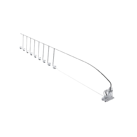 Séparateur plexi sécable pour tablettes - Fabrication européenne - Longueurs et hauteurs variées - Conditionnement par 24_0