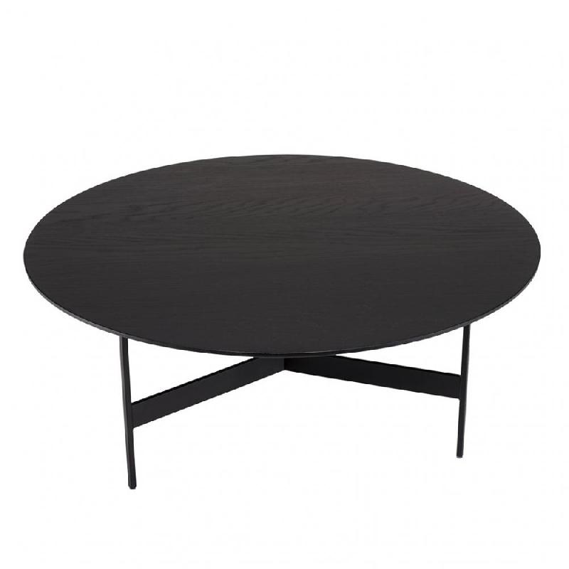 TABLE BASSE RONDE DILA  78 CM / PIEDS MÉTAL_0