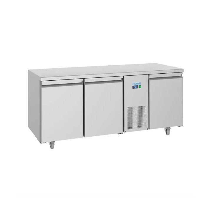 Table Réfrigérée Positive Écoénergétique, 3 Portes - 474 Litres, 286W, 220V - MONO_0