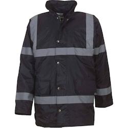 Veste de sécurité haute visibilité Imperméable  noir T.3XL Yoko - XXXL noir textile 6933883209854_0