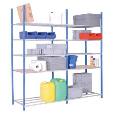 2 tablettes pour rayonnage Evolution 2 de profondeur 60 cm_0