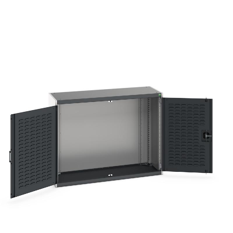 Armoire d'atelier Cubio SMLF-13510-2 - Châssis en acier renforcé - Portes à bacs - 1050x525x1000mm_0