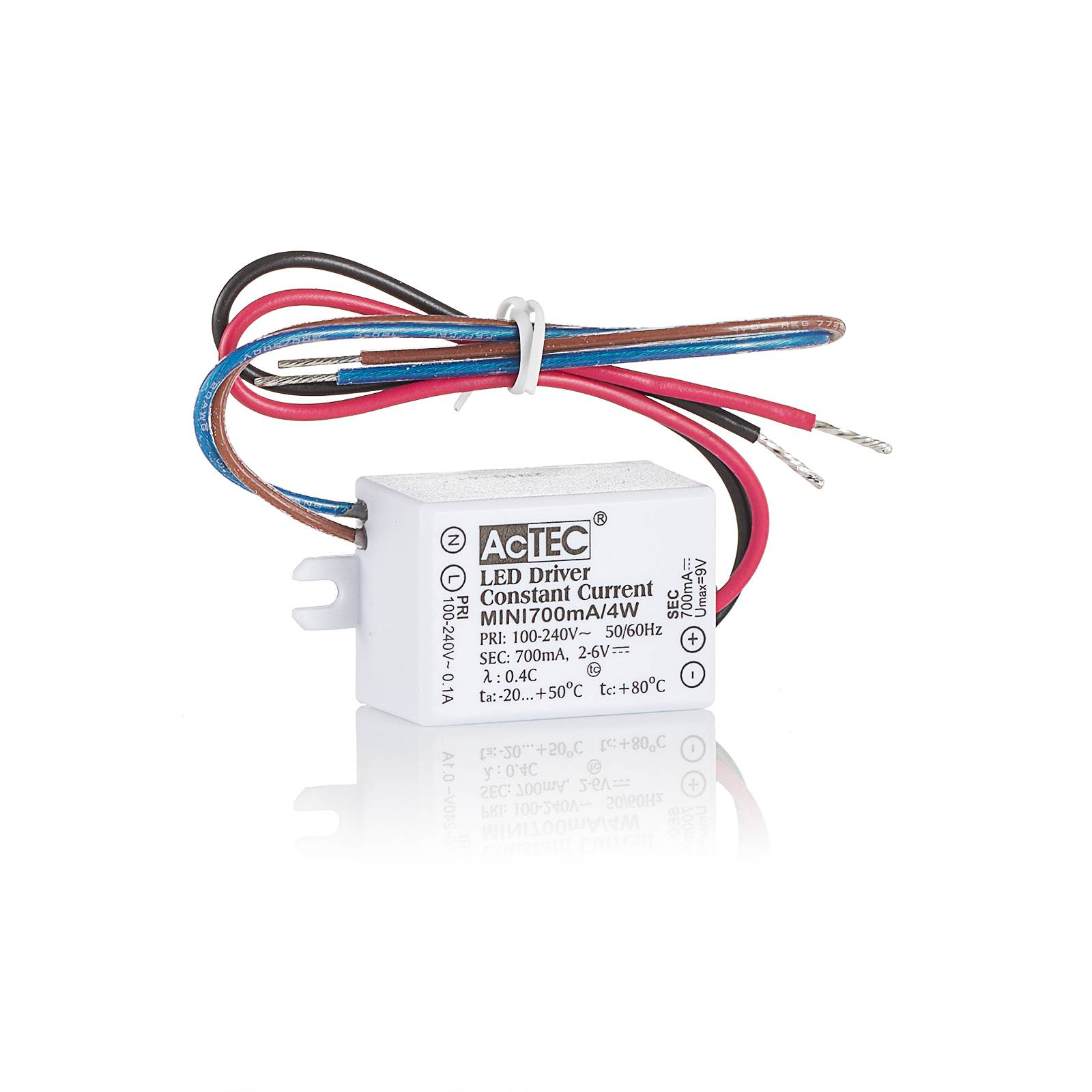 ACTEC MINI DRIVER LED CC 350 MA, 4 W, IP65