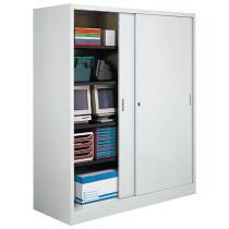Armoire Jumbo portes coulissantes gris_0