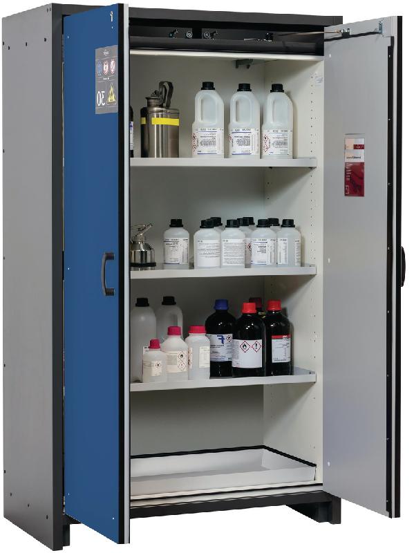 ARMOIRE SÉCURITÉ Q-CLASSIC-30 Q30.195.116 GRIS/BLEU - MANUTAN COLLECTIVITÉS