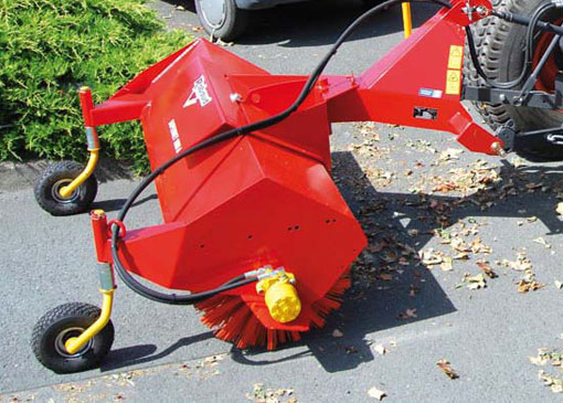 Balayeuse routière tractée SUPERNET 2100A - hydraulique à balai polypropylène_0