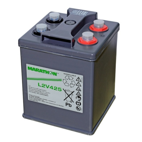Batterie exide MARATHON L2V425 2V 425ah_0