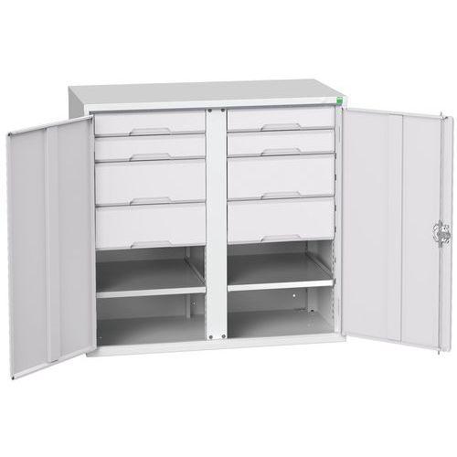 BOTT 1 ARMOIRE VERSO 4X2 TIROIRS PORTES PLEINES - BOTT
