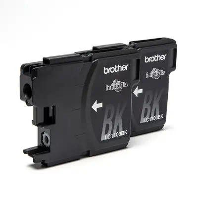 Brother LC1100BKBP2 cartouche d'encre 2 pièce(s) Original Noir_0