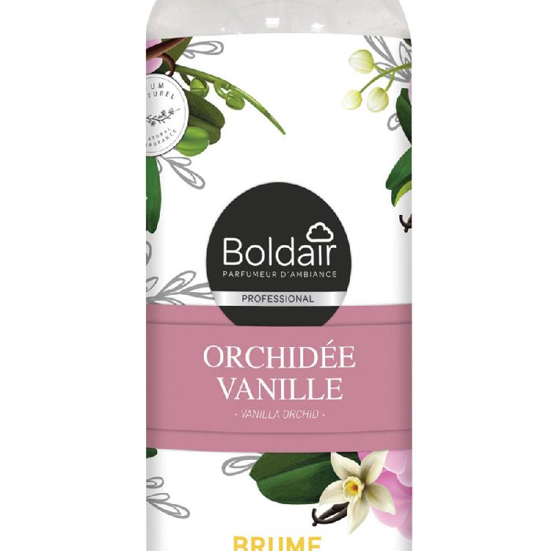 BRUME AIR ET TEXTILE - PARFUM D'AMBIANCE ORCHIDEE VANILLE - SPRAY 400 ML