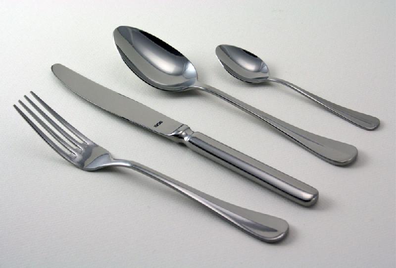 CUILLÈRE À CAFÉ EN INOX 18/10 DE 4MM - LOT DE 6 - AMEFA - BAGUETTE ROYAL