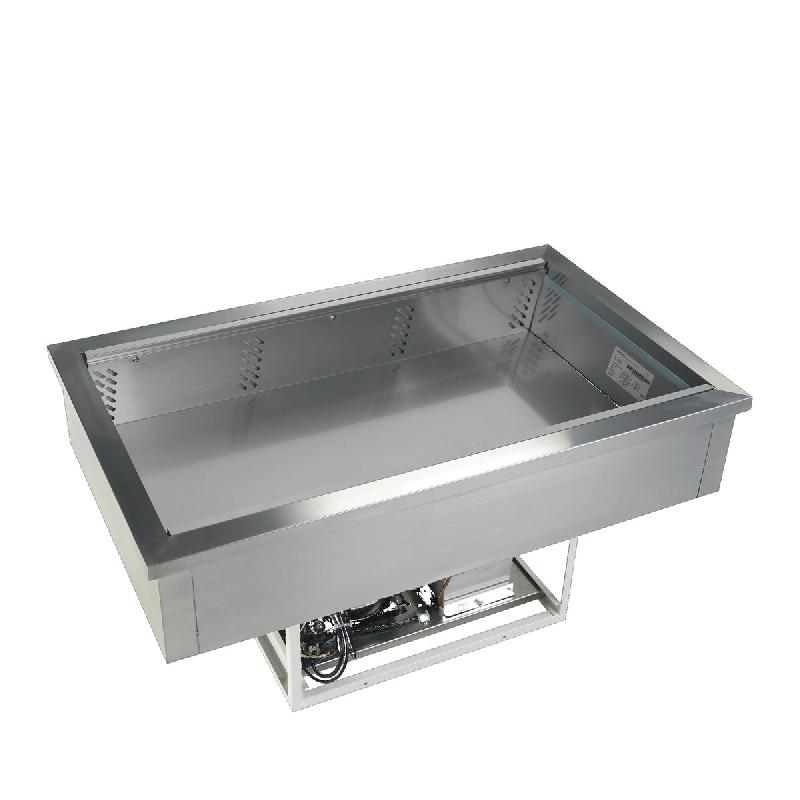Cuve réfrigérée avec groupe intégré - Froid ventilé - 3 GN 1/1 - 96 L | Tefcold_0