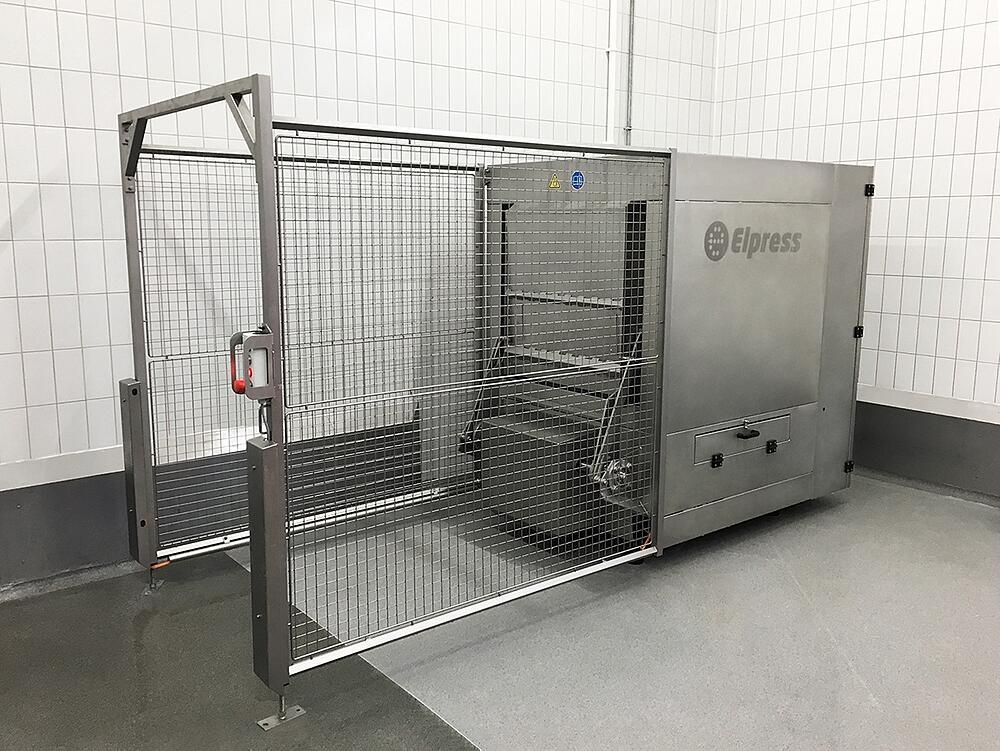 ENW - Laveuses industrielles alimentaires Elpress - pour cuves avec capacités jusqu'à 60 cuves par heure_0
