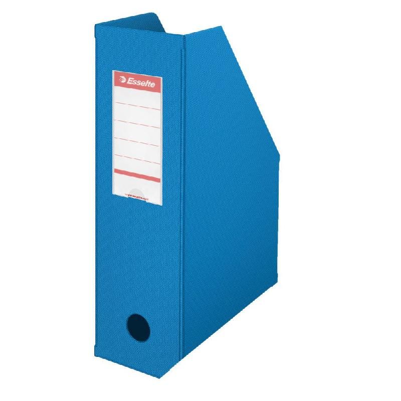 ESSELTE PORTE-REVUES CONFORT CLASS DOS 10CM BLEU (PRIX À L'UNITÉ)