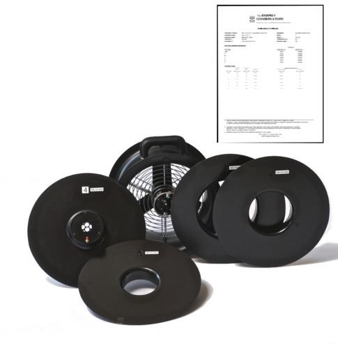 ETALONNAGE POUR VENTILATEUR BLOWERDOOR DUCTBLASTER