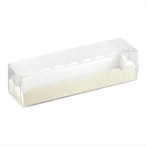 ÉTUI MACARON PVC 190 X 50 X 50 MM
