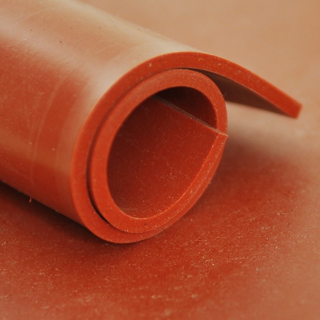 FEUILLE SILICONE FDA ROUGE 1.5 MM (LARGEUR 120CM)