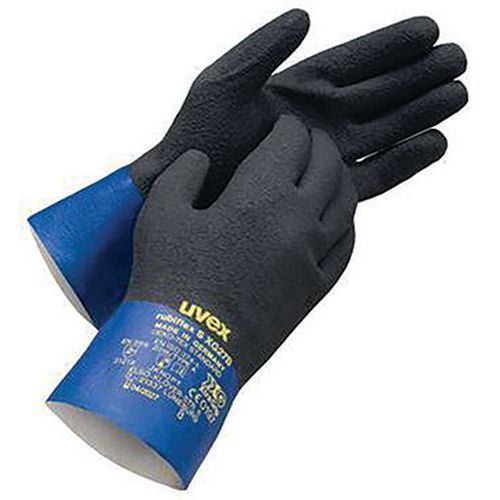 GANTS DE MANUTENTION PROTECTION CHIMIQUE RUBIFLEX S XG27B - TAILLE 10 - UVEX