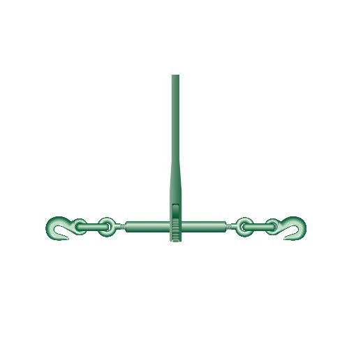 Green Pin P-7130 - tendeur d'arrimage à cliquet avec crochet - pour chaîne Ø 13-16mm - UGS : W-LCR13_0