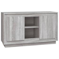 Helloshop26 - Buffet bahut commode armoire meuble de rangement organisateur cuisine salle de séjour salon sonoma 102 x 35 x 60 cm 02_0036270 - 300021_0