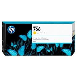HP 766 Jaune Cartouche d'encre ORIGINALE - P2V91A - P2V91A_0