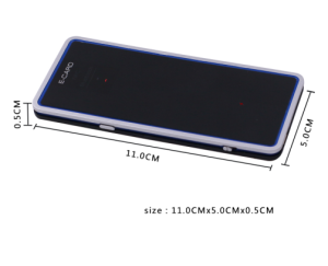 HTA-RU5107 - Lecteur portable UHF RFID Bluetooth - Haute performance, ISO18000-6C, Batterie longue durée_0