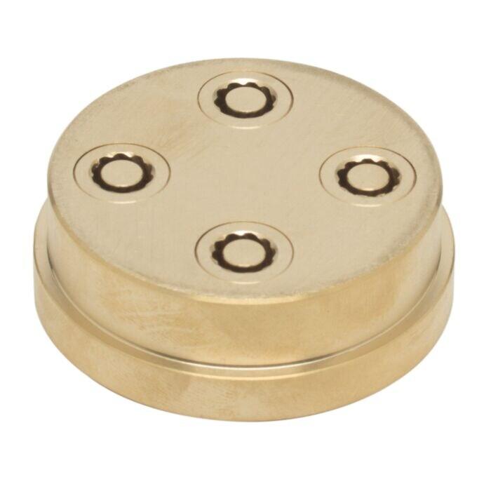 Imperia - Trafila 285 en bronze pour Tortiglioni pour machine à pâtes Chef in Casa - 8005782102852_0