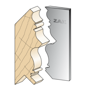 JEU DE 2 FERS ZAK534513 HAUTEUR 100MM