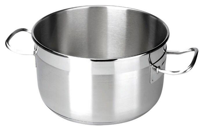 LACOR corps de cocotte-minute CHEF-LUXE en acier 18/10, 32x23 cm, 20 L, compatible avec l'induction 50819 - Acier inoxydable 18/10 8414271508196_0