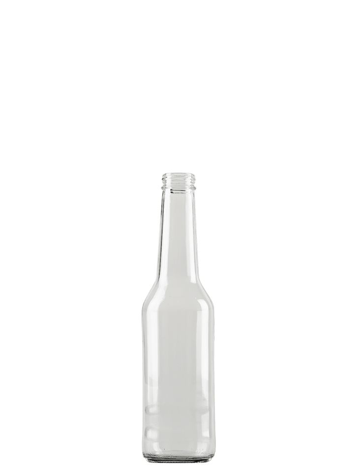 Bouteille Long Neck Basse Blanche 33cl