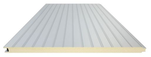 Panneau sandwich bardage Fixations apparentes aluminium/aluminium mousse PUR/PIR à destination des bâtiments en milieu agressif_0