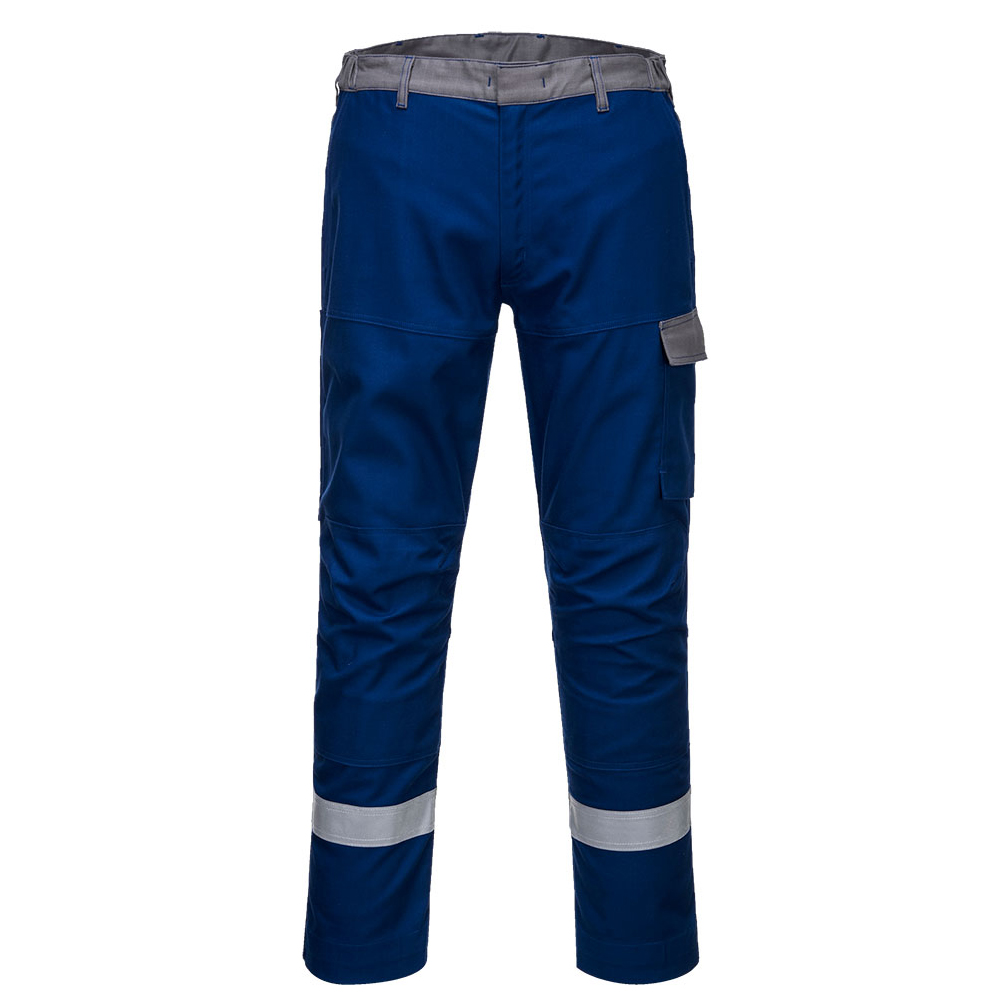 Pantalon de sécurité avec bandes rétro - tissu ATEX 340g, poches genoux, antistatique - BIZFLAME ULTRA FR06 - PCPA20-BR-38 - Portwest_0