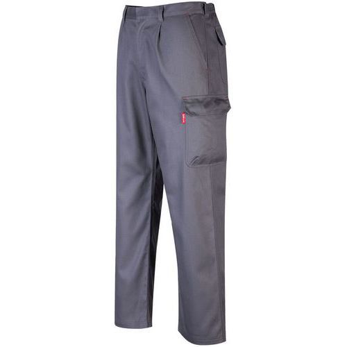 PANTALON RÉSISTANT FLAMME BIZWELD CARGO BZ31 XL GRIS - PORTWEST