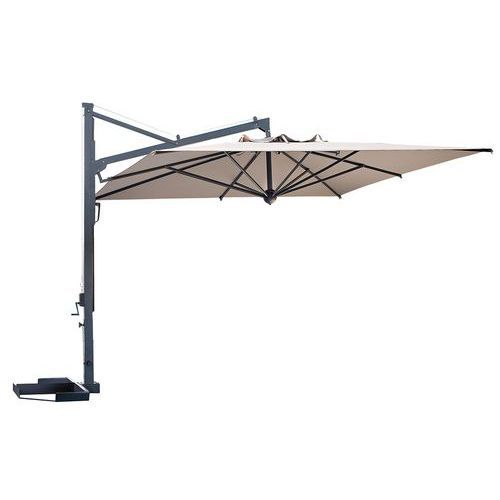 PARASOL GALILEO 3 X 4 M SANS VOLANT - TOILE ÉCRU - SCOLARO