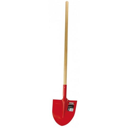 PELLE DE TERRASSIER - RONDE - MANCHE BOIS - 27 CM MOB