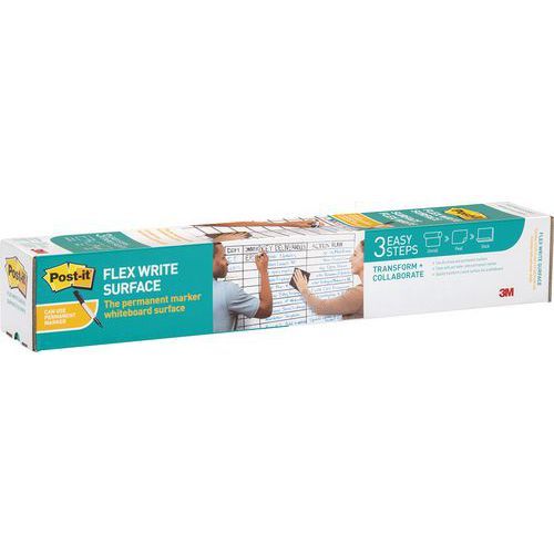POST-IT 1 TABLEAU BLANC EN ROULEAU FLEX WRITE - POST-IT®