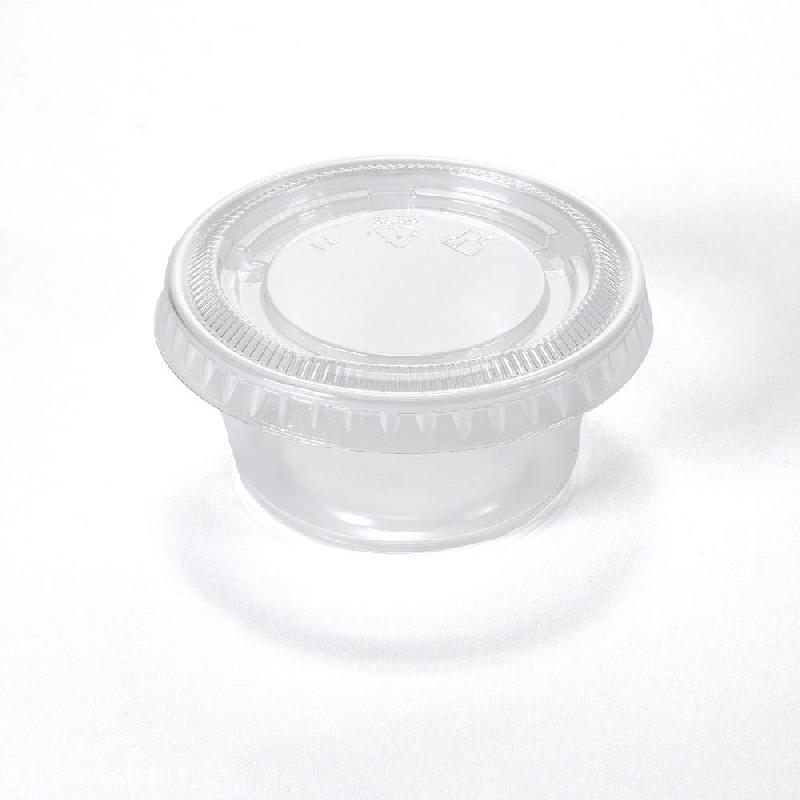 Pot à sauce PP 60ml + couvercle PET - par 100_0