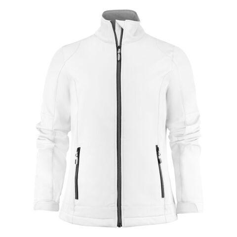 PRINTER TRIAL VESTE SOFTSHELL FEMMES BLANC - TAILLE S