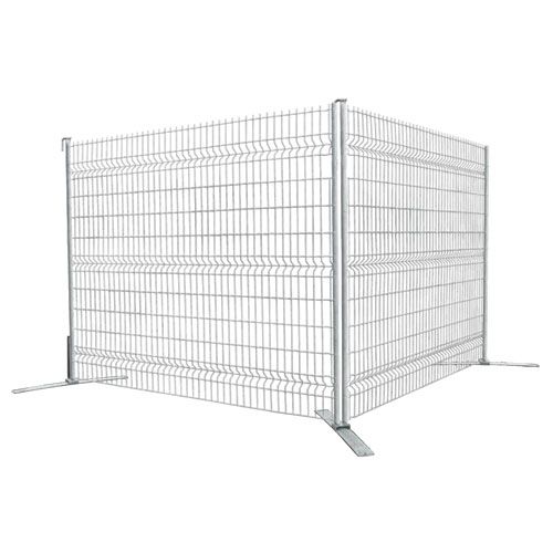Protec Saferstack 6’ avec crochet - grille de chantier galvanisée - Metaltech - poids 47 lb (21,3 kg)_0